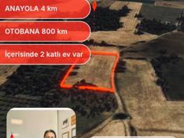 Davultepe Mahallesi’nde Satılık Müstakil Ev ve Arazi